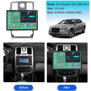 13.3inch đài phát thanh xe cho Chrysler 300C 2004 2012 DVD đa phương tiện video player <span class=keywords><strong>Android</strong></span> Auto GPS navigation <span class=keywords><strong>Bluetooth</strong></span> DSP 5 gam Wifi HD - Product Image 2