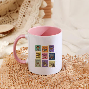 Project Hail Mary Stamps Ceramic Mug Multi Color Pattern High Quality Eco-Friendly Durable Coffee <strong>Cup</strong> for Andy <strong>Weir</strong> Fan Gift - Product Image 1