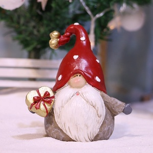 Diseño personalizado polyresin feliz de <span class=keywords><strong>Navidad</strong></span> adornos de regalo venta al por mayor <span class=keywords><strong>Navidad</strong></span> gnome - Product Image 1