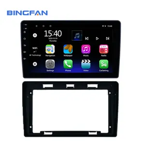 BF Bingfan BT carplay support obd2 9 inch dvd player multimedia 1 car radio 2 din for Hyundai H1 2010-2014