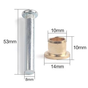 ชุดบูชบานพับประตูนิสสัน นาวาร่าสแตนเลสติดตั้งง่าย D22 รถกระบะ 97-05 - Product Image 3