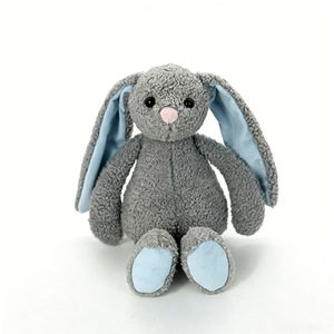 Conejito <span class=keywords><strong>de</strong></span> Peluche con Orejas Largas para Pascua, Sublimación Térmica, Logotipo Personalizado, 30 cm, Regalo para Bebés, Juguete <span class=keywords><strong>de</strong></span> Peluche con Logotipo Personalizado - Product Image 3