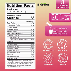 ओम कस्टम केटोन इलेक्ट्रोलाइट पाउडर निजी लेबल चीनी मुक्त कार्बनिक थोक पूरक ऊर्जा पेय मिश्रित इलेक्ट्रोलाइट पाउडर - Product Image 5