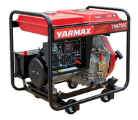 Groupe électrogène diesel portable compact Goodwind Open 3KW 4KW 4kva 48v 50hz triphasé 110/220v 230v AVR insonorisé ATS