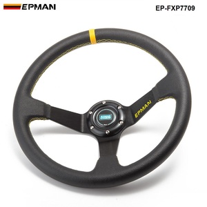 Volant de course universel EPMAN - 14 pouces (350 mm) en PVC, profond, pour drift, EP-FXP7709 - Product Image 2