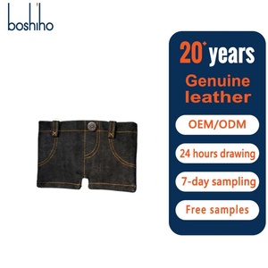 Boshiho Mini Vintage Denim <b>Wallet</b> Portable <b>Money</b> Clip Foldable With Rfid Blocking & Multi-function <b>Money</b> Clip - Product Image 4