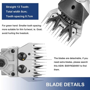 350W High <strong>Efficiency</strong> Safety Wool Shearing Machine Multifunctional Adjustable 6-Speed <strong>Clippers</strong> Agricultural Livestock <strong>Sheep</strong> Shear