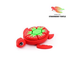 Juguete de Tortuga 3D Impreso, Pequeño y Portátil, para Aliviar el Estrés, Figura Creativa para la Oficina o Escritorio - Product Image 3