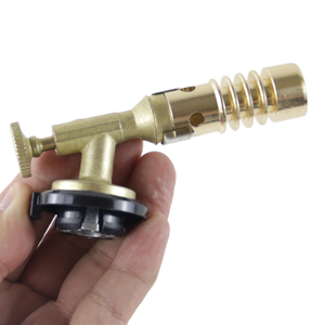 Torche au <span class=keywords><strong>butane</strong></span> Chalumeau au <span class=keywords><strong>butane</strong></span> Pistolet à flamme en métal robuste-Barbecue, fait <span class=keywords><strong>maison</strong></span>, camping, briquet de marque personnalisée - Product Image 4