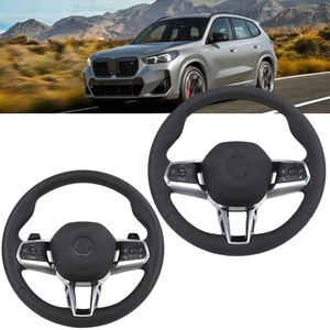 5 Series G60 G61 G68 I7 <span class=keywords><strong>I5</strong></span> IX1 X2 U11 U12 <span class=keywords><strong>2022</strong></span> + Volante de cuero de rendimiento personalizado Fibra de carbono para <span class=keywords><strong>BMW</strong></span> - Product Image 1