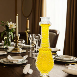 Proveedor de Fábrica, Botella de Vidrio Transparente Clásica de 300 ml para <span class=keywords><strong>Vodka</strong></span> Absolut con Corcho Estampado en Caliente - Product Image 1