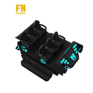 Plate-forme de <span class=keywords><strong>film</strong></span> de mouvement VR 9d VR Machine de jeu cinéma de réalité virtuelle simulateur de <span class=keywords><strong>vaisseau</strong></span> <span class=keywords><strong>spatial</strong></span> 6 sièges - Product Image 2