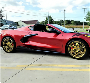 ล้ออัลลอยด์ฟอร์จ 3 ชิ้น ขนาด 20-30 นิ้ว 5x120/6x135/6x139.7/8x170/8x180  ET 25 มม. สำหรับรถยนต์นั่งส่วนบุคคล F-body C8 F150 พร้อมยาง - Product Image 5