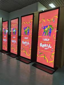 Độ phân giải cao Full HD màn hình cảm ứng Monitor <span class=keywords><strong>media</strong></span> player tương tác kỹ thuật số biển hiển thị cho quảng cáo - Product Image 4