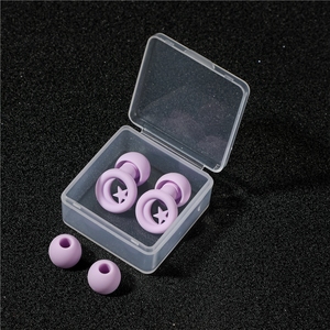 Hot Sales Reusable Foldable Intrinsically Safe Silicone Noise Reduction Noise Cancelling Sleeping Ear <b>Plugs</b> for Sleep - Product Image 2
