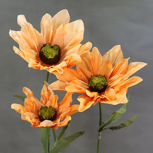 การจัด<span class=keywords><strong>ดอก</strong></span>ไม้กระดาษดอก<span class=keywords><strong>ทานตะวัน</strong></span>งานทำมือสำหรับตกแต่งหน้าต่างสตูดิโอสำหรับงานแต่งงานงานวิวาห์ริมทางอินเทอร์เน็ต - Product Image 2