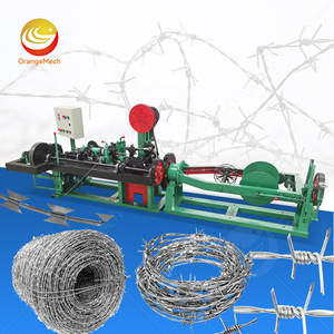 Máquina de soldar alambre de púas de malla doble retorcida, fabricada en China por ORME, para hacer alambre de púas - Product Image 1