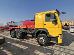 Camion tracteur d'occasion Sinotruk Euro2 Diesel 6X4 à conduite à gauche HOWO 10 roues, capacité de charge 21-30T, 371 ch, caméra arrière 360°, logistique - Product Image 4