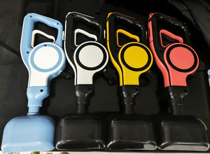 ROADREIGN desain baru multifungsi pemetik limbah luar ruangan hewan peliharaan pengambil kotoran anjing plastik pengambil dengan tali anjing dapat ditarik - Product Image 4