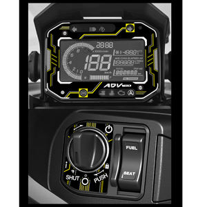 होंडा अधिवक्ता 160 पैनल गेज रक्षक के लिए 160 प्रमुख पैनल स्टिकर स्पीडोमीटर कवर सुरक्षा - Product Image 2