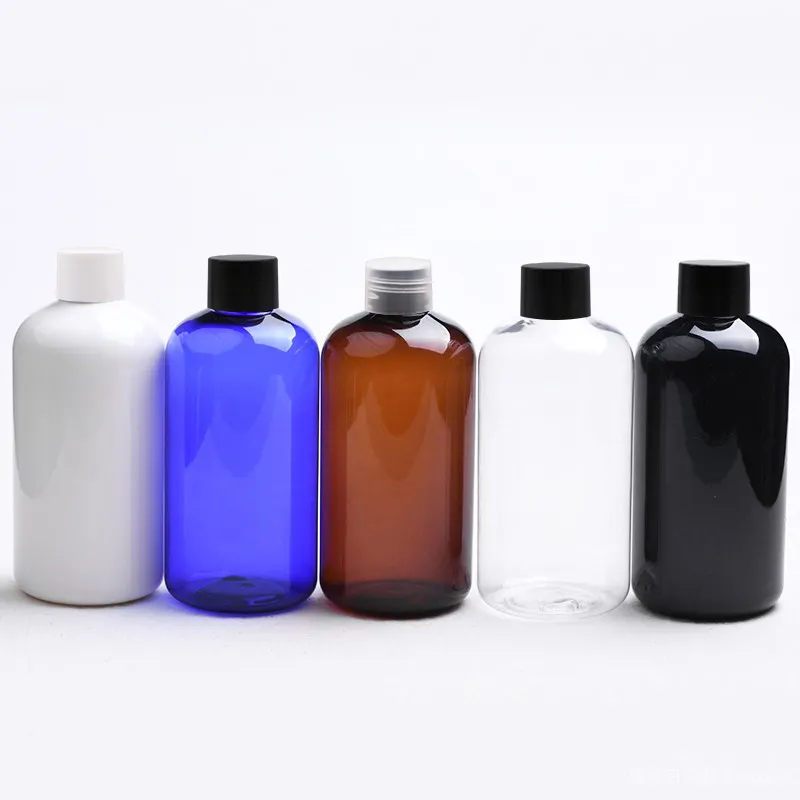 Boston — bouteille en plastique PET avec capuchon à pompe à vis, 250 ml, 500 ml, 1000 ml, haute qualité, utilisé pour l'eau et le shampooing, exportation, prix usine