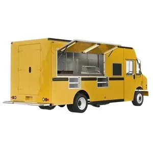 High performance Mobile Fast Food Kitchen Food Truck With Complete Kitchen for sale at a good price