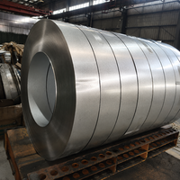 Bande d'acier Aluzinc haute résistance en bobine étroite, revêtue d'Al-Zn, 55% Al-Zn, en acier Galvalume pour tuyaux flexibles et toitures