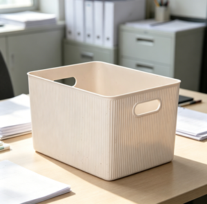 Panier de rangement en plastique Tatay Baobab 10-20 L |   Boîte d'organisation |   Poignées intégrées |   Conception compacte et polyvalente |   Plastique - Product Image 3
