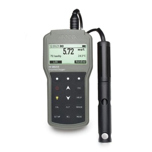 Medidor de OD y BOD Portátil e Impermeable HI98193 de Hanna Instruments |   Medidor de Agua Profesional Hecho en Italia, 1 Año de Garantía, Soporte Personalizado OBM - Product Image 1