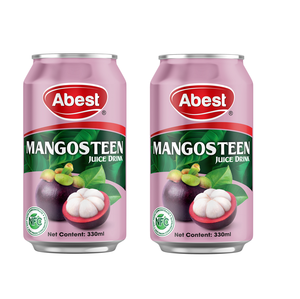 Bebida Saludable de Verano, Vietnam OEM/ODM, Jugo de Fruta Abest con Sabor a Mangostán, 330 ml/lata (enlatado) - Product Image 1