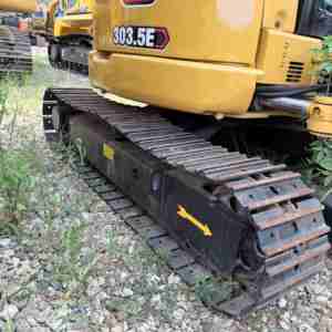 Excavatrice CAT 303.5E d'occasion, faible consommation de carburant, fonctionnement flexible, train de roulement durable, idéale pour les travaux de terrassement, en stock - Product Image 6