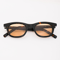 LBAshades 3602 Lunettes de soleil polarisées de haute qualité, monture carrée vintage, UV400, logo personnalisé, lunettes de soleil en acétate pour femmes et hommes