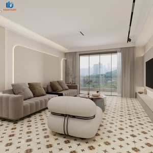 Vente Flash : Carrelage de Sol Intérieur Moderne <span class=keywords><strong>Beige</strong></span> Crème Anti-Rayures et Antidérapant 800x800mm pour Toute la Maison, Salle de Bain, Couloir et Salle à Manger - Product Image 3