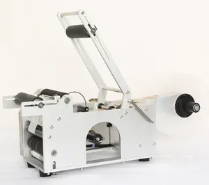 LT50 полуавтоматическая машина для маркировки круглых бутылок/полуавтоматическая этикетировочная машина