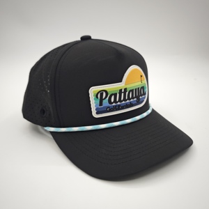 Gorras de Golf Impermeables de 5 Paneles con Visera Ligeramente Curvada para Hombre y Mujer, Gorras de Béisbol con Logotipo Personalizado Bordado, Estilo Deportivo, Diseño de Puntos - Product Image 4