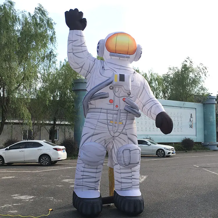 Advertising Oxford Inflatable Astronaut Mascot Space Man Model Giant Inflatable Astronaut With Led Lighting