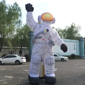 Advertising Oxford Inflatable Astronaut Mascot Space Man Model Giant Inflatable Astronaut With Led Lighting
