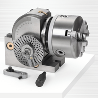 BS 8 pouces 3 mâchoires tête de division avec queue Stock 3 mâchoires tour mandrin précision axe Semi rotatif pour fraiseuse CNC