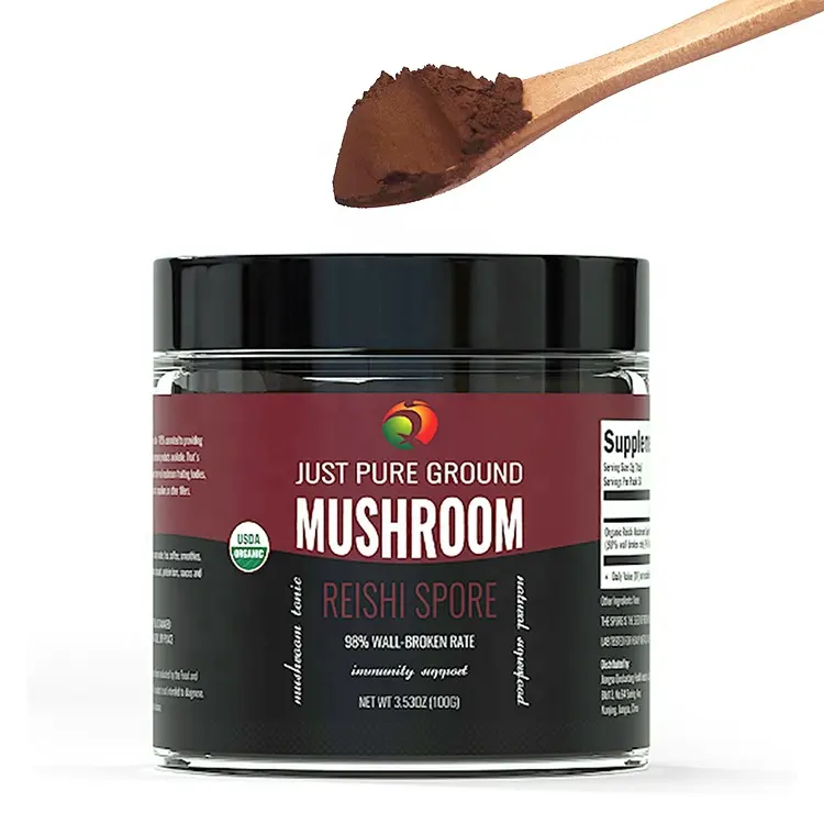 QINSHANGTANGオーガニック食品グレード健康食品Duanwood Reishi Mushroom Spore Powder Shell-broken Ganoderma Lucidum Spore Powder