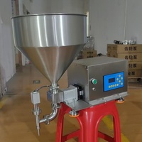 Songtsam Pneumatique Pâte Liquide Remplissage Chauffage Machine Savon Remplisseur 30L Trémie le Meilleur Produit Impor