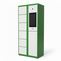 Casier à bagages intelligent assemblé, armoire de rangement pour appartement, système de verrouillage numérique électronique, stockage sécurisé des colis, stockage personnel