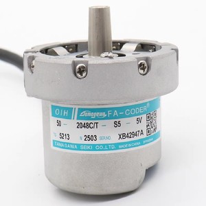 Encodeur Tamagawa Fa-Coder Oih50-2048C/T 5V pour ascenseur, pièce industrielle métallique, numéro de référence TS5213N2503 - Product Image 1