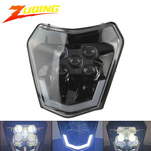 Faro LED para motocicleta ZUQING, bombilla de cinco perlas de 145mm y 35W para KTM EXC 300XCW 250 350, uso todoterreno - Product Image 5