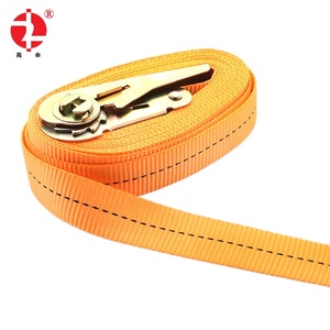 Tùy chỉnh 1inch 0.8ton nhỏ Ratchet Tie xuống Dây đeo chất liệu polyester - Product Image 5
