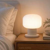 Abat-jour en verre moderne pour la décoration de la maison, hauteur personnalisable, couleur au choix, convient aux lampes de table et aux petites suspensions convertibles