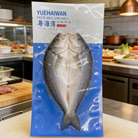 Sacs d'emballage sous vide en nylon pour fruits de mer frais, qualité alimentaire, congelés, scellés sur 3 côtés, sacs Mylar PA avec impression en héliogravure pour poisson, aliments pour animaux, lait