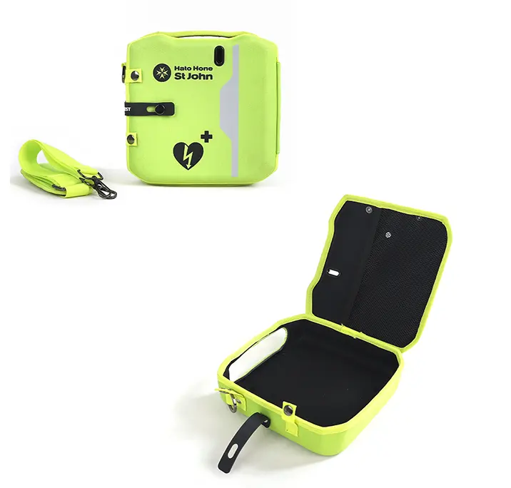 Sac de premiers soins d'urgence médicale personnalisé étui en EVA pour défibrillateur AED, étui de transport pour défibrillateur AED EVA