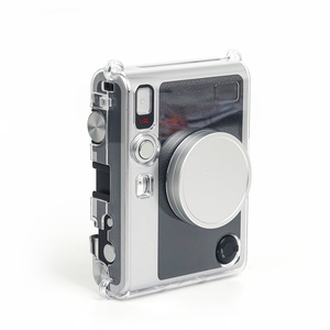 Coque <span class=keywords><strong>Instax</strong></span> <span class=keywords><strong>Mini</strong></span> <span class=keywords><strong>EVO</strong></span>, coque rigide transparente transparente en PC avec sangle, protection anti-rayures - Product Image 5