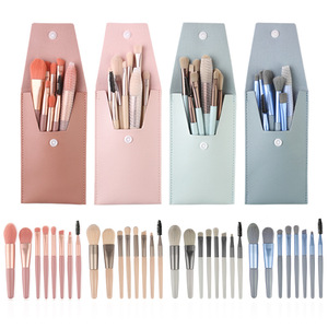 10 pièces couleur noire forme ovale brosse à dents fond de <span class=keywords><strong>teint</strong></span> cosmétique pinceaux de <span class=keywords><strong>maquillage</strong></span> - Product Image 2
