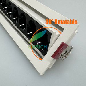 Downlights LED à intensité variable, projecteurs 0W, 20W, 30W, plafonniers COB anti-éblouissement, bandes lumineuses <span class=keywords><strong>CERR</strong></span>, éclairage intérieur - Product Image 4